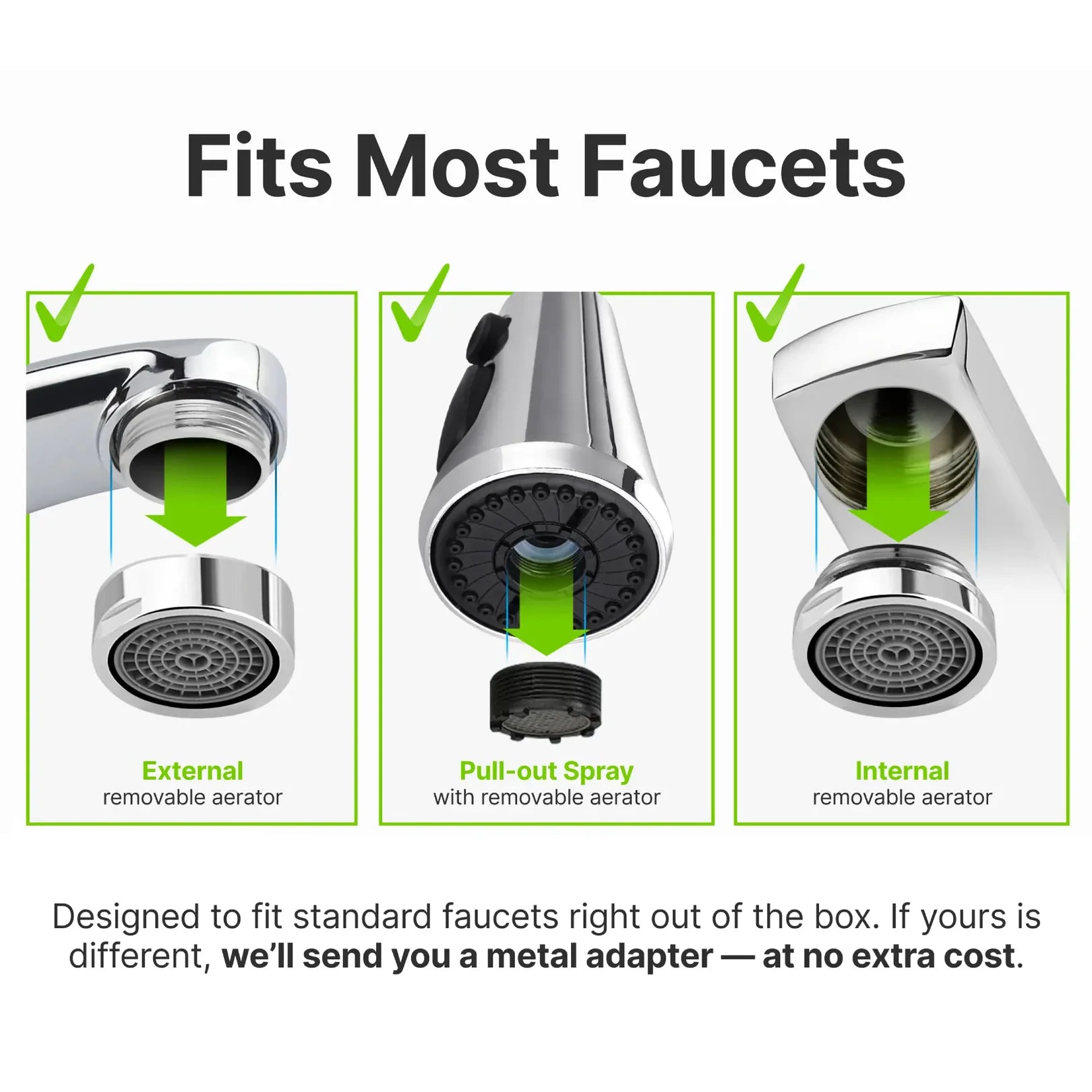 WATERLIFT ECO Faucet Filter (1 box - 10 pcs)